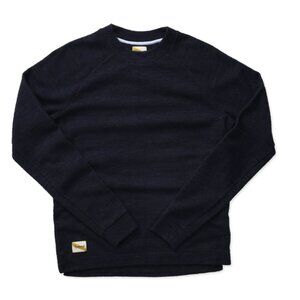 Merino Rapid Transit Crewneck Sweater Navy - men's size